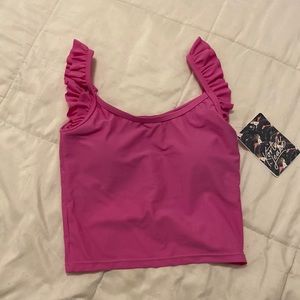 Kortni jeane flutter top swimsuit